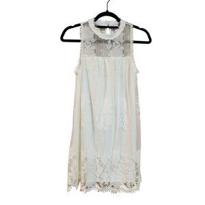 NOBO No Boundaries cream lace Dress Womens Size XS